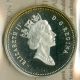 1995 Canada Puffin Silver 50 Cents Proof Ultra Heavy Cam Finest Graded Rare Coins: Canada photo 1