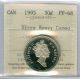 1995 Canada 50 Cents Proof Ultra Heavy Cameo Finest Graded Rare. Coins: Canada photo 2