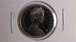 Canada - 1965 Five Cents - - Hc - In 2x2 Holder photo