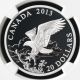 2013 Canada Ngc Pf69 - Early Releases $20 Silver Bald Eagle Returning From Hunt Coins: Canada photo 2
