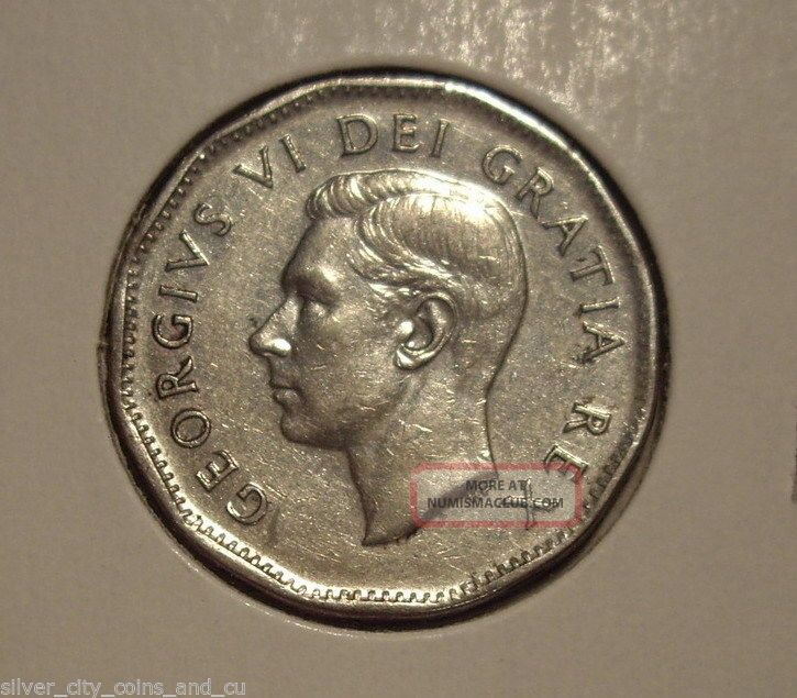Canada George Vi 1950 Doubled 5 Five Cents canada-george-vi-1950-doubled-5-five-cents