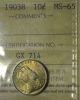 1903h Ten Cent (10¢) Iccs Ms - 65 Pq+ Golden Toning - A Gem Coins: Canada photo 2
