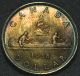 1938 Dollar ($1) Pcgs Ms - 65 Pq Multi Color Toning Top 13 Wow Coins: Canada photo 2
