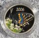 2006 Canada 50 Cent Butterfly Short Tailed Swallowtail Proof Coin. Coins: Canada photo 1