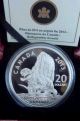 Canada 2013 $20 Dinosaurs: Bathygnathus Borealis,  Mintage 8500,  99.  99 Silver Coins: Canada photo 4