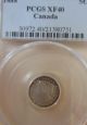 1888 Canada Silve Five Cent.  Pcgs Ef - 40 Coins: Canada photo 3