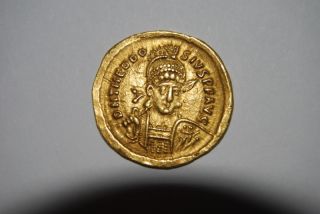 Theodosius Ii,  402 - 450 Ad (av 4.  32g 21mm) Constantinople Gvf photo