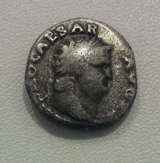 Denario Romano Argento Nerone - Ar Ancient Roman Silver Denarius Emperor Nero photo