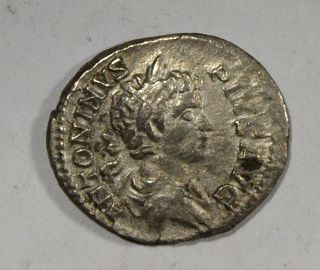 Caracalla Roman Imperial Silver Denarius 204ad Ric 144b Choice Vf photo