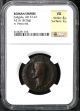 37 - 41 A.  D.  Caligula Ae As Roman Empire Ngc Vg 4/5,  2/5 Rare Issue Coins: Ancient photo 2