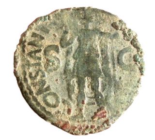 Ng Large Ancient Roman Bronze Coin Claudius 41ad Libertas Liberty Very Rare photo
