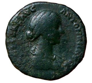 Ng Lucilla Roman Empress Wife Of Lucius Verus Sestertius Coin Venus 161ad photo