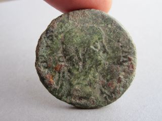 Ancient Authentic Claudius Ae Sestertius 50 - 54 Ad Bronze Coin photo