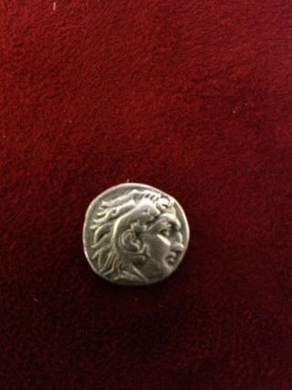 336 - 323 Bce Kings Of Macedon,  Alexander The Great Silver Drachm photo