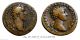 Antoninus Pius / Marcus Aurelius Rare Two Head Coin Large Sestertius 34mm 140ad Coins: Ancient photo 1