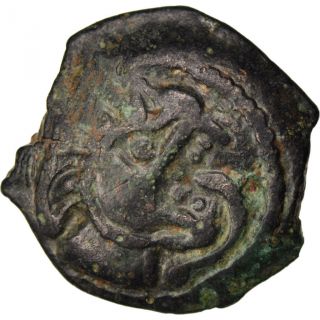 Bituriges Cubes,  Incertain,  Bronze With Wolf And With Pegasus,  With S photo