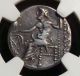 Celtic Coinage: Lower Danube:style Of Alexander The Great,  Ar Drachm,  Ngc Ch Vf Coins: Ancient photo 1