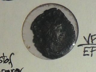 268 - 270 A.  D.  Emperor Victorinus Roman Coin Ae Bronze Xf Detail,  Rev Verdigris photo