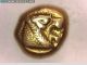 Greece Greek Lydia Miletos King Kroisos 24k Gold Plated Silver Coin Gift,  Lion Coins: Ancient photo 3