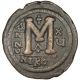 Bysantine Empire,  Justinien Ist,  Follis Coins: Ancient photo 1