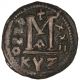 Bysantine Empire,  Justinien Ist,  Follis Coins: Ancient photo 1