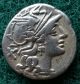 Roman Silver Republican Denarius With Portrait To Identify,  Circa 300 - 27 Bc.  Ag Coins: Ancient photo 2