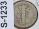 1917 - P Mercury Dime 90% Silver U.  S.  Coin S1233 Dimes photo 1