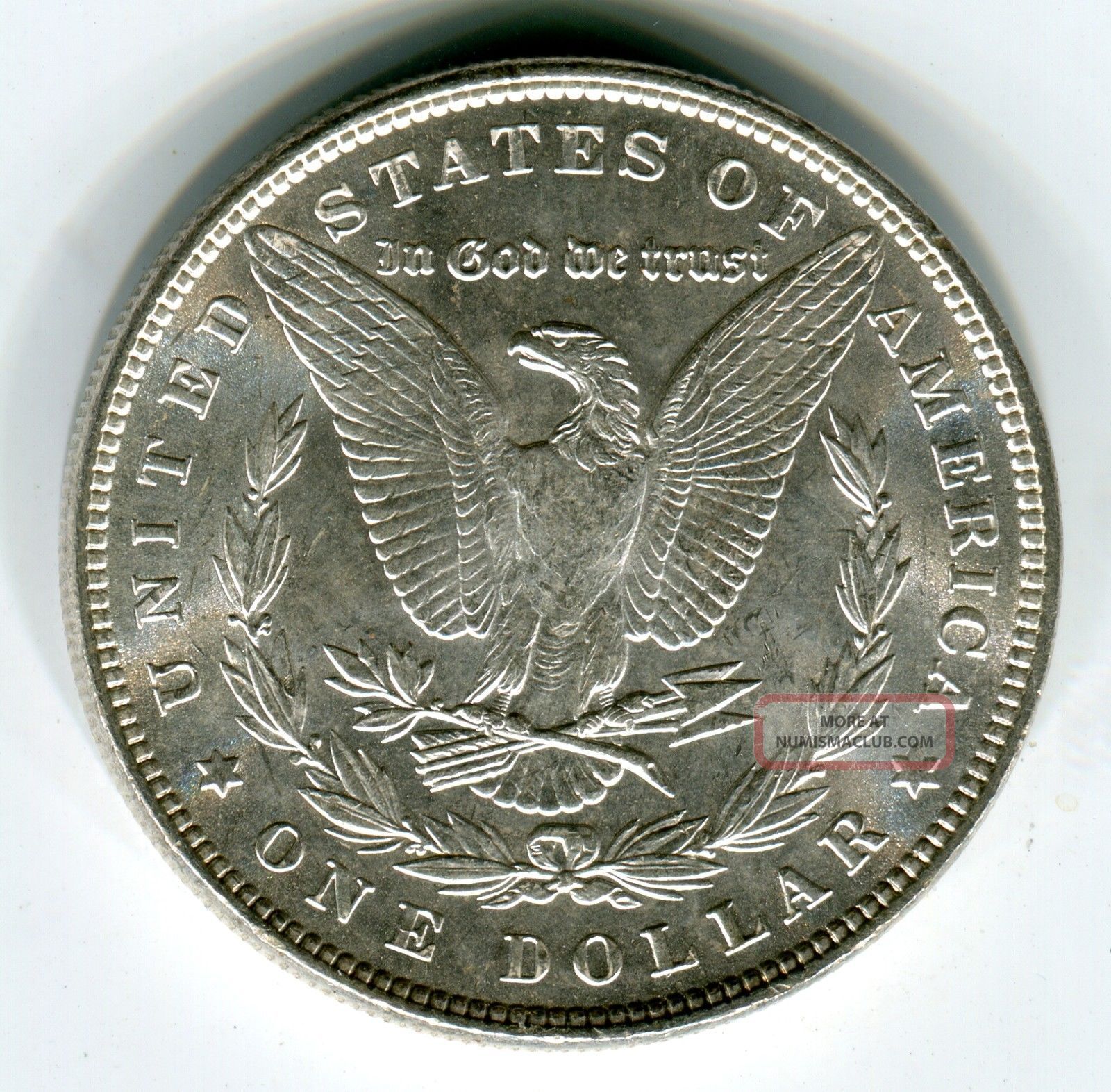 1887 $1 Morgan Silver Dollar Vam 16 Ch Bu