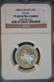 2004 - S Silver Texas State Quarter 25c Ngc Pf68 Ultra Cameo Quarters photo 2