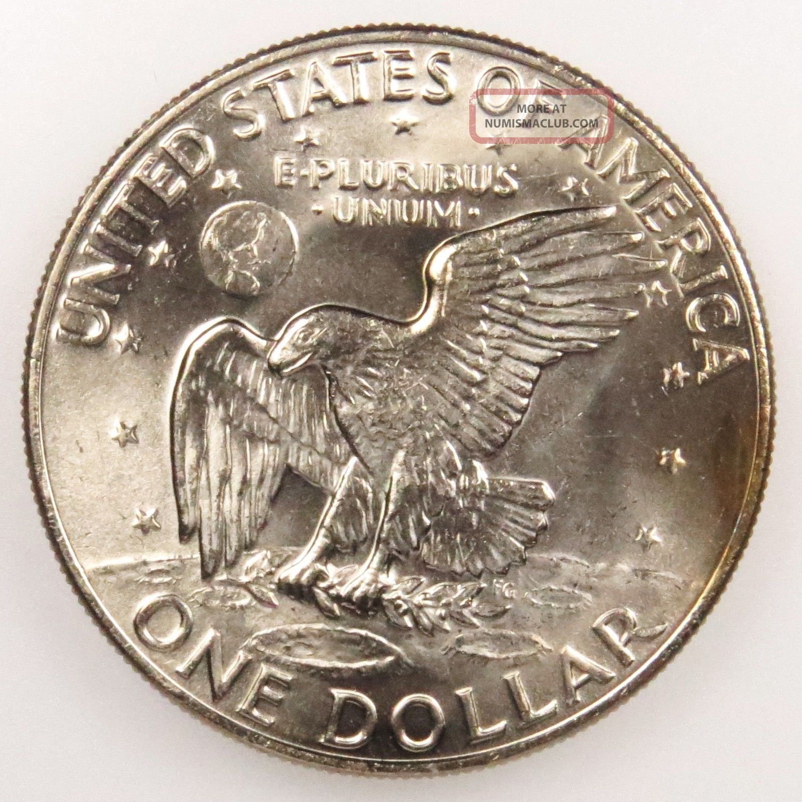 1974 D Uncirculated Eisenhower Dollar (b02)