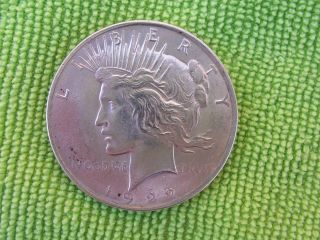 1922 Philadelphia Peace Dollar 90% Silver photo