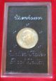 1971 S Eisenhower Proof Dollar Coin In Packaging & Brown Box Dollars photo 1