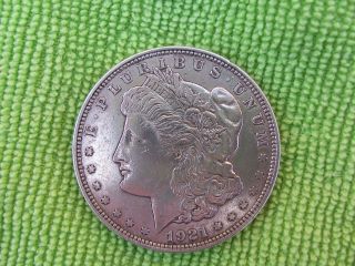 1921 - D Morgan Dollar 90% Silver photo