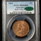 1816 N - 2 Pcgs Ms63rb Cac Coronet Head Large Cent Coin 1c Ex; Ralls Large Cents photo 2