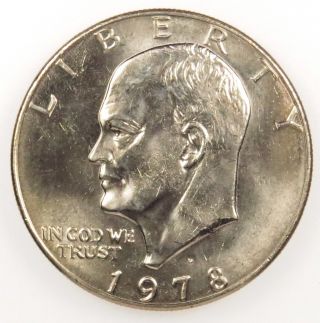 1978 D Uncirculated Eisenhower Dollar (b03) photo