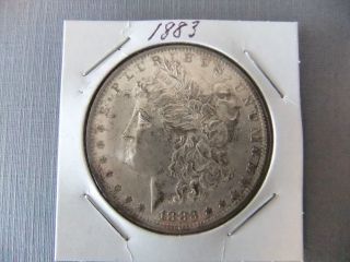 Morgan Silver Dollar 1883 O photo
