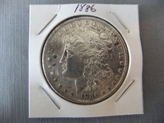 Morgan Silver Dollar 1886 photo
