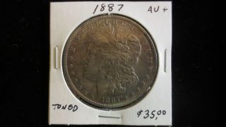 1887 $1 Morgan Silver Dollar photo