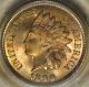 1890 Indian Head Cent Pcgs Ms 64 Rd.  Eagle Eye Photo Seal.  Great Luster Small Cents photo 1