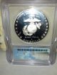 2005 P Marine Corps (i.  C.  G. ) Pr70 Cameo Proof First Day Of Issue (362 Of 996) Commemorative photo 1