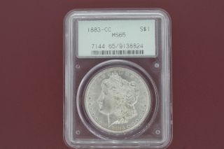 1883 - Cc Morgan Dollar Ms65 photo