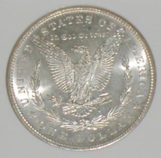 1888 Gem Brilliant White Ms 65 Ngc Certified Morgan Silver Dollar photo