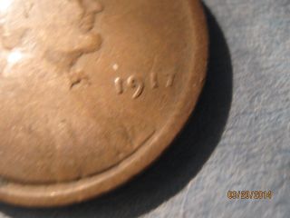 1917 1c Bn Lincoln Cent photo