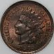 Ms - 65rb 1909 Indian Head Penny Cent Ngc Red Brown Small Cents photo 2