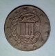 1855 Three Cent Silver,  Scarce Date Three Cents photo 1