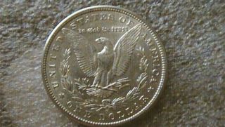 Morgan Silver Dollar 1880 - S Almost Uncirculated 29 photo