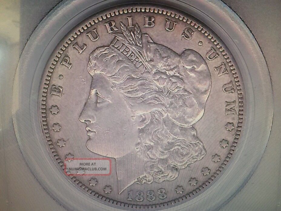 Pcgs 1888 - S $1 Morgan Silver Dollar Xf45. Pcgs Value $250. 00 Close