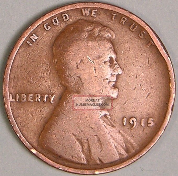 1915 P Lincoln Wheat Penny, Jc 560