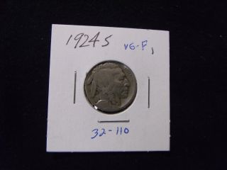 1924 - S Buffalo Nickel Better Date 1 Of 2 photo