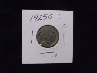 1925 - S Buffalo Nickel Better Date 2 Of 2 photo